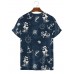 Printed Short Sleeve T-Shirt with Nautical Stencil