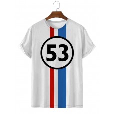 Men's Retro Racing Short Sleeve T-Shirt